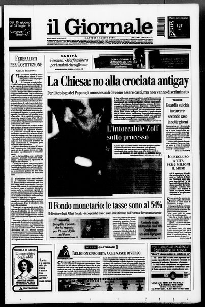 Il giornale : quotidiano del mattino